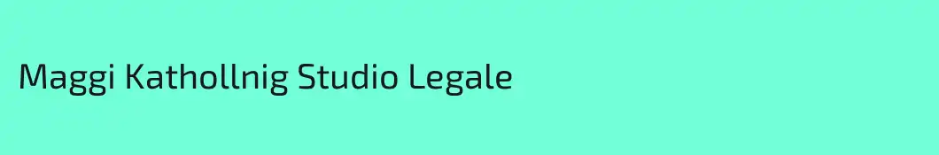 Maggi Kathollnig Studio Legale